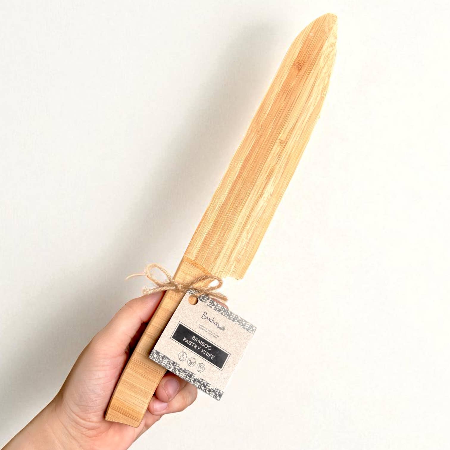 Bamboo Switch - Wholesale Kitchen/Utility Knife - Bamboo Pastry & Cake Knife | Stocking Stuffer Bestseller1
