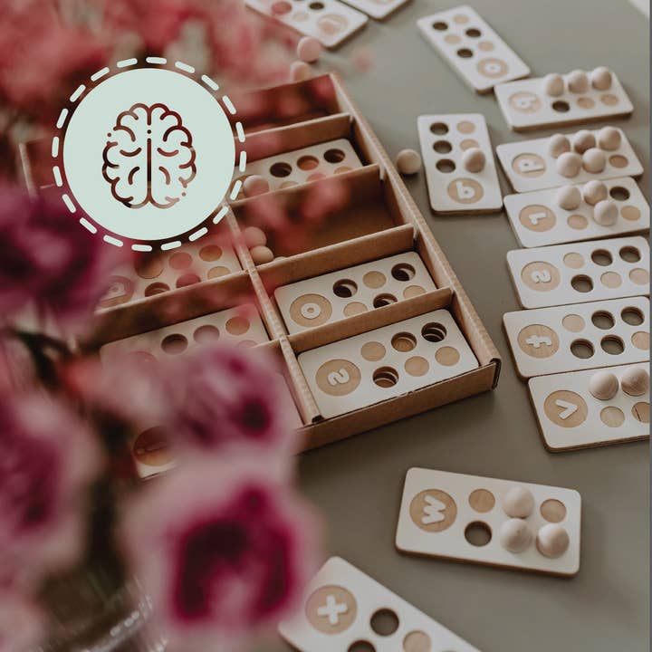 milin – wholesale Wood toy – Child – Braille and latin alphabet, wooden toy, different languages