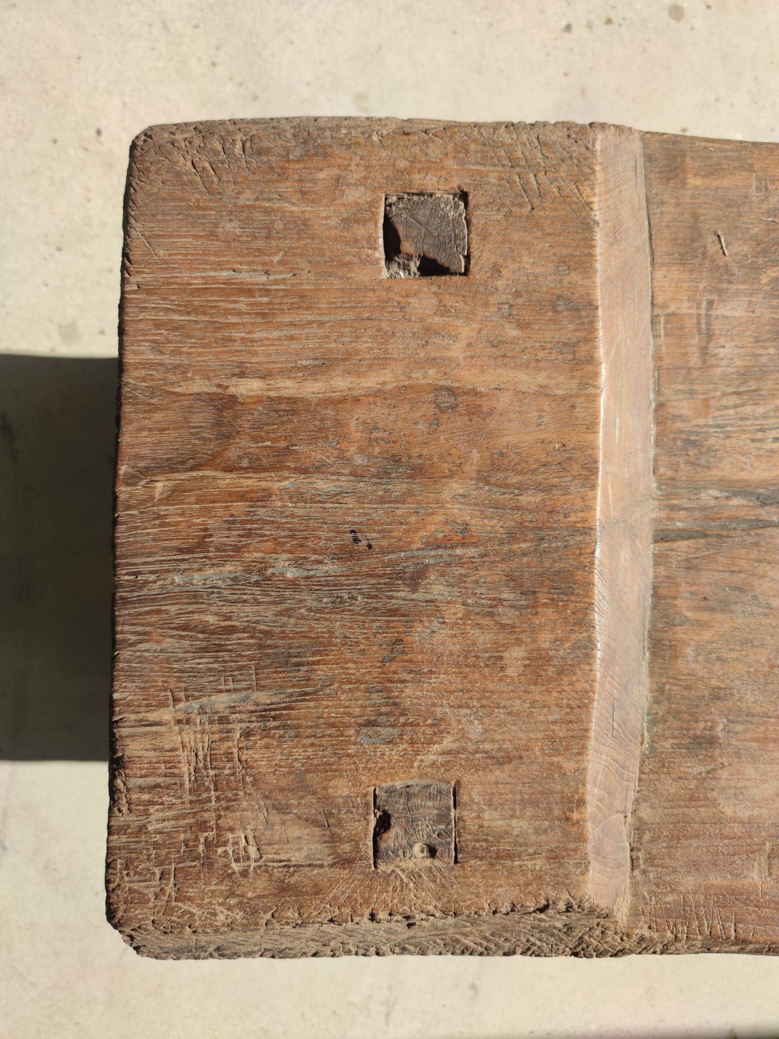 Office Objets - Wholesale Bench - Very large antique teak bench H:50cm L:2m0647