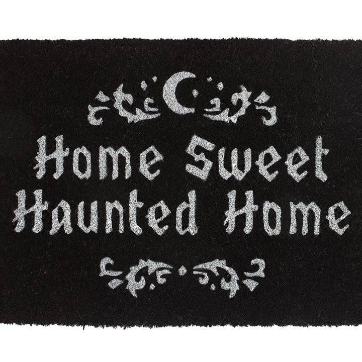 Something Different Wholesale – wholesale Door mat – Black Home Sweet Haunted Home Doormat