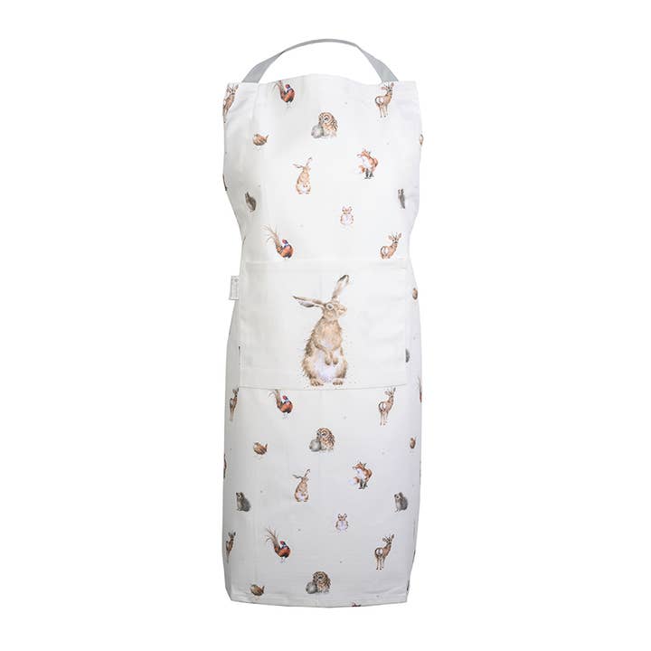 Woodlanders Apron (Hedgehog) for wholesale by Wrendale Designs Ltd