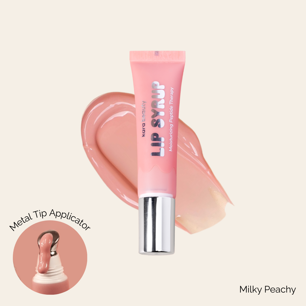 Kara Beauty - Wholesale Lip Gloss - Lip Syrup Moisturizing Peptide Therapy - Display Set6