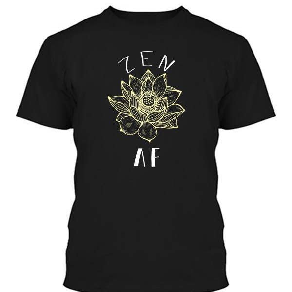 Zen AF Small Size Tee for wholesale by Soulful Wear