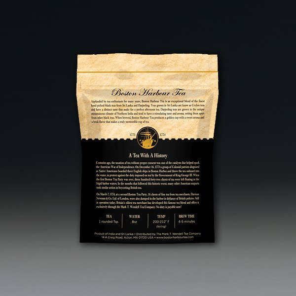 Mark T. Wendell Tea Company - Wholesale Loose Tea - Boston Harbour Tea (4 oz Loose Teas)