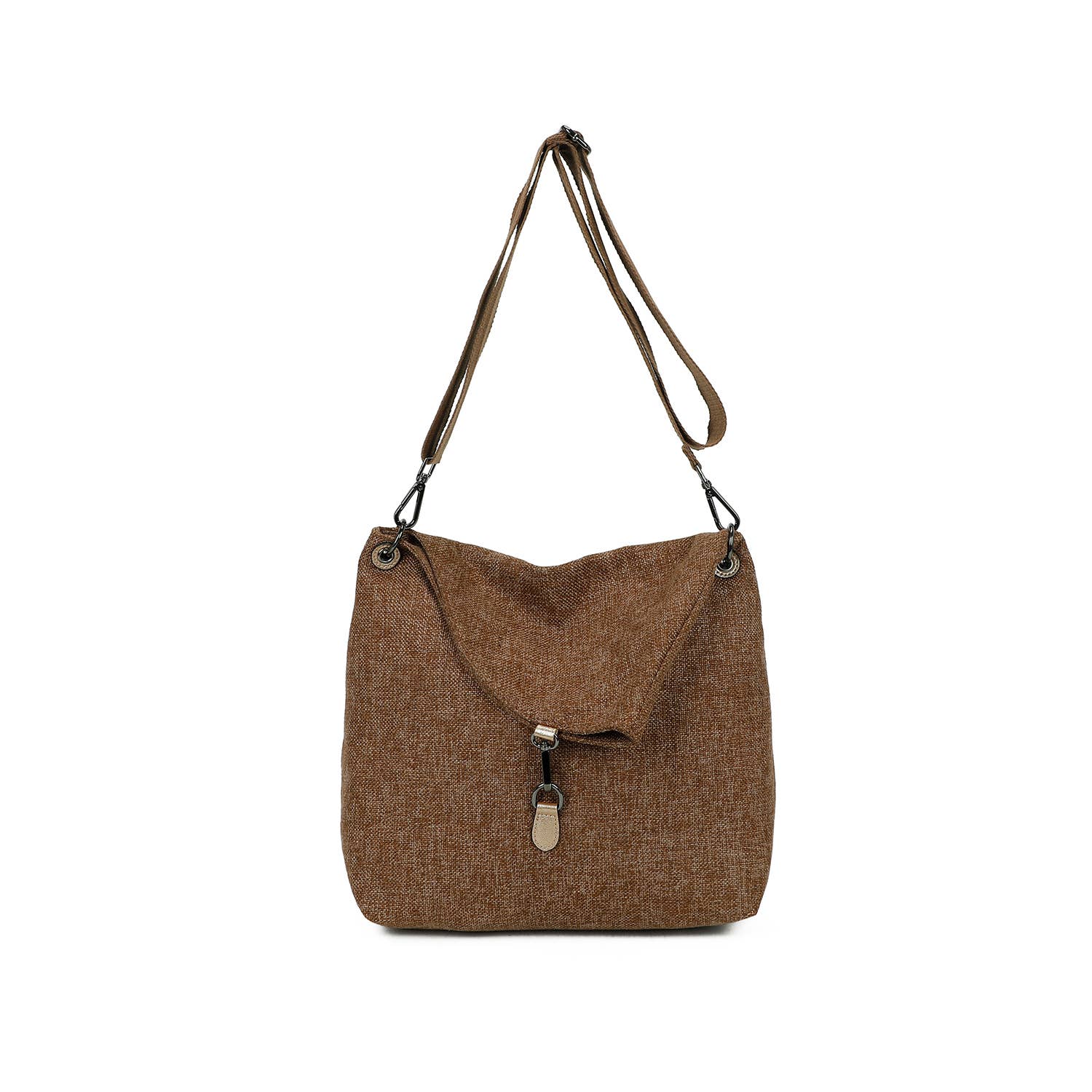 INES DELAURE - Wholesale Shoulder Bag - Women's - Canvas shoulder bag4