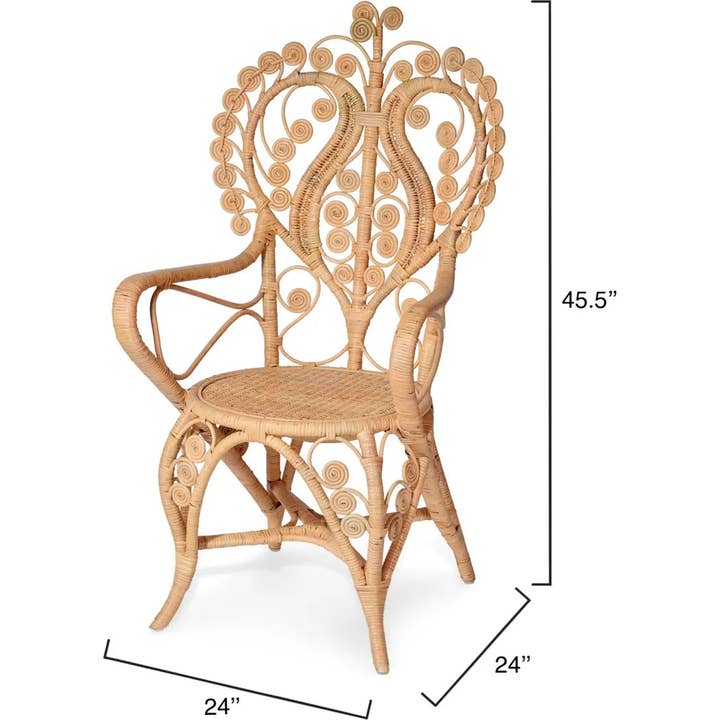 LOOMLAN - Wholesale Chair - Hibiscus Arm Chair5