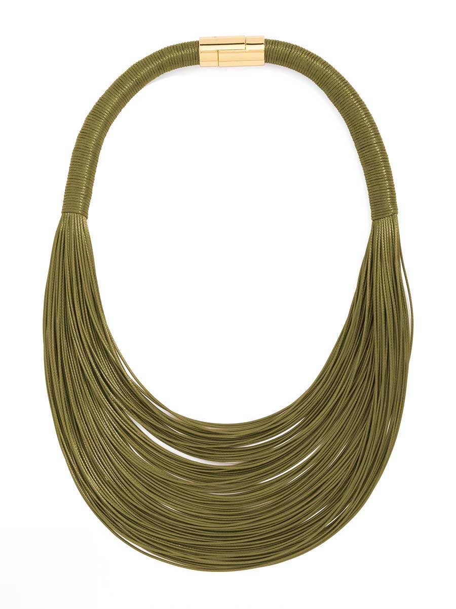 ZENZII Jewelry - Vendita all'ingrosso Girocollo/collier - Collana a strati con cordino in pelle1