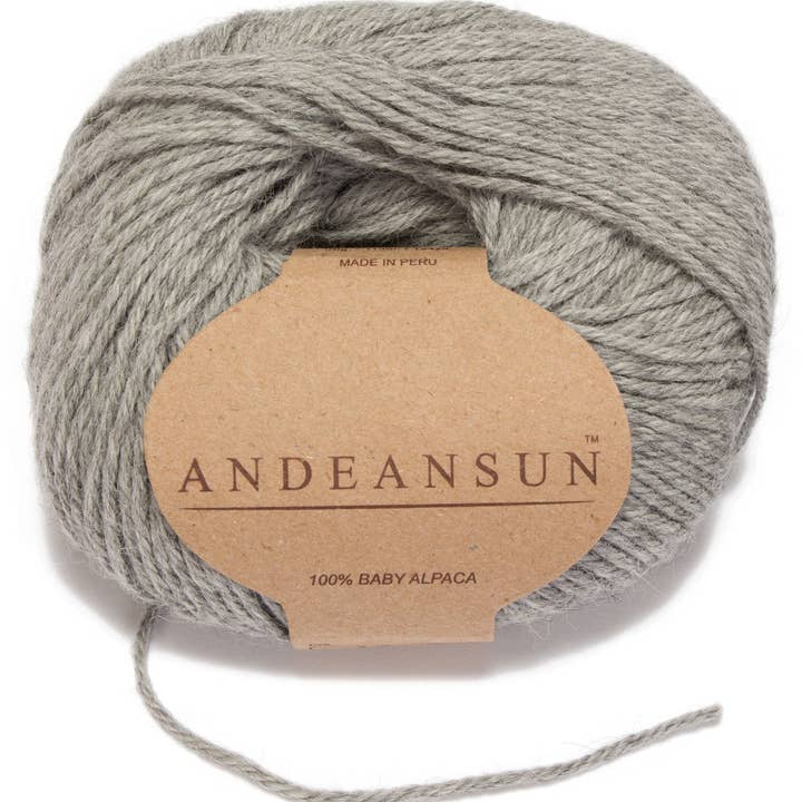 AndeanArt - Wholesale Yarn - 100% Baby Alpaca Yarn (Weight #3) DK, Light Worsted SET OF 370