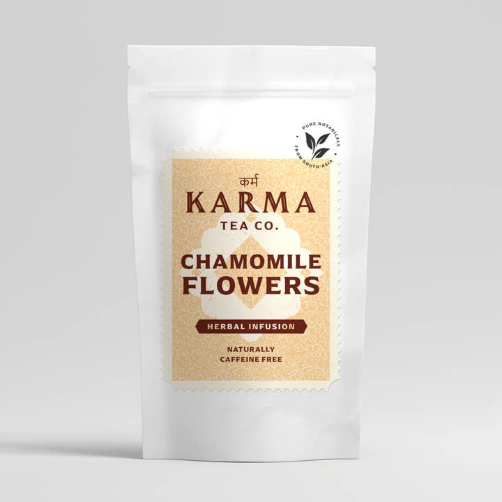 Fleurs de camomile pour la vente par The Karma Tea Co.