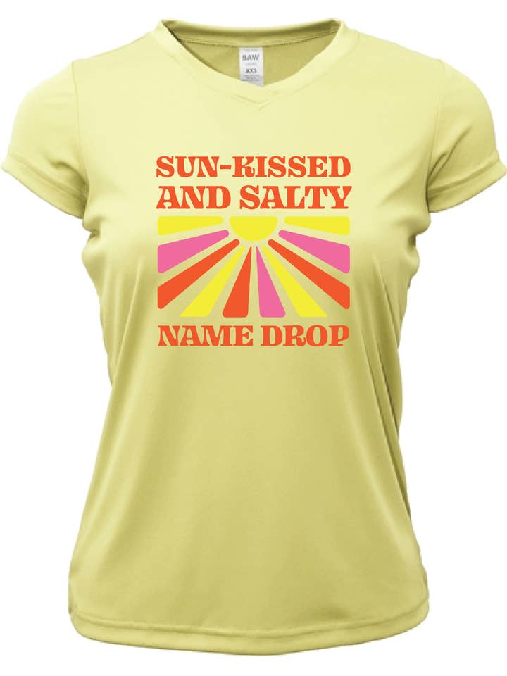 upf50.clothing Private Label & Name Drop - Wholesale Rashguard - Women’s - Sun-Kissed and Salty Women's Shirt5
