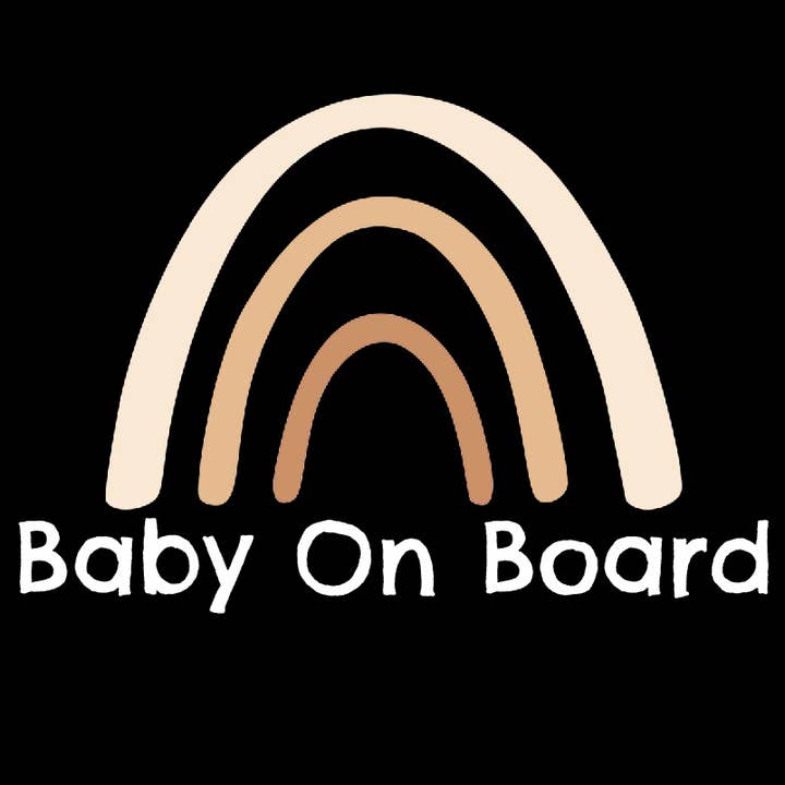 Baby om bord Anuenue Sticker for engroshandel hos Honolulu Hippie LLC