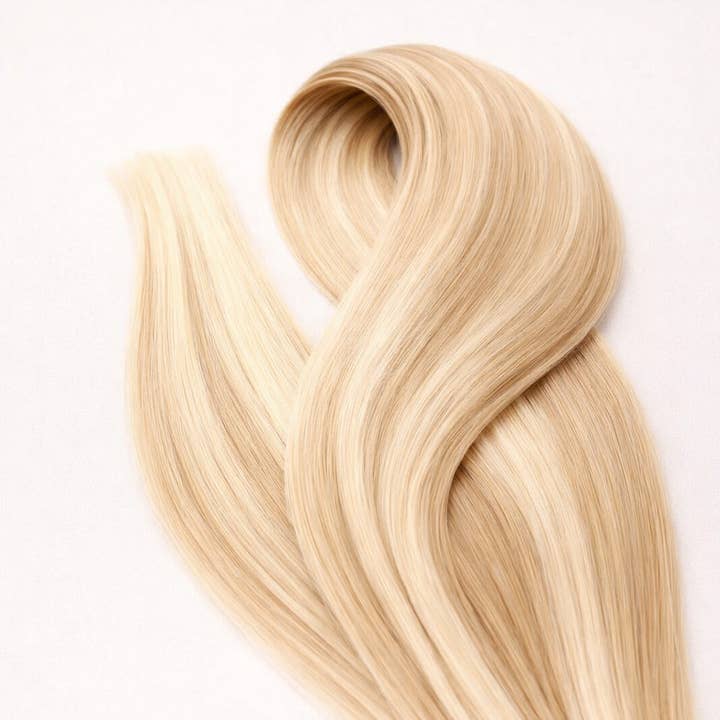 Hair Extensions No Strings Attached Sample for Private Label for wholesale by The Source