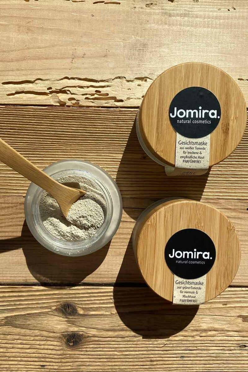 Jomira natural cosmetics - Wholesale Skincare Face Mask - white clay face mask1