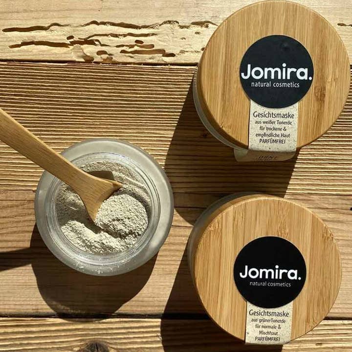 Jomira natural cosmetics - Wholesale Skincare Face Mask - white clay face mask1