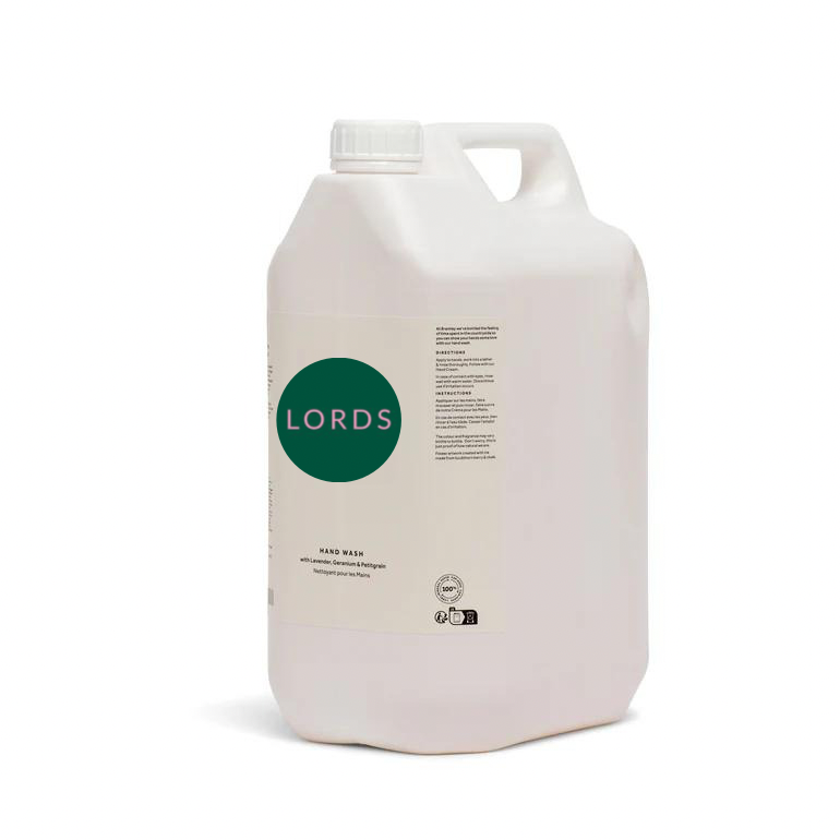 LORDS Fragrance House – Engroshandel Kropssæbe/brusegel – Økologisk hånd- og kropsvask Refill 5 liter0