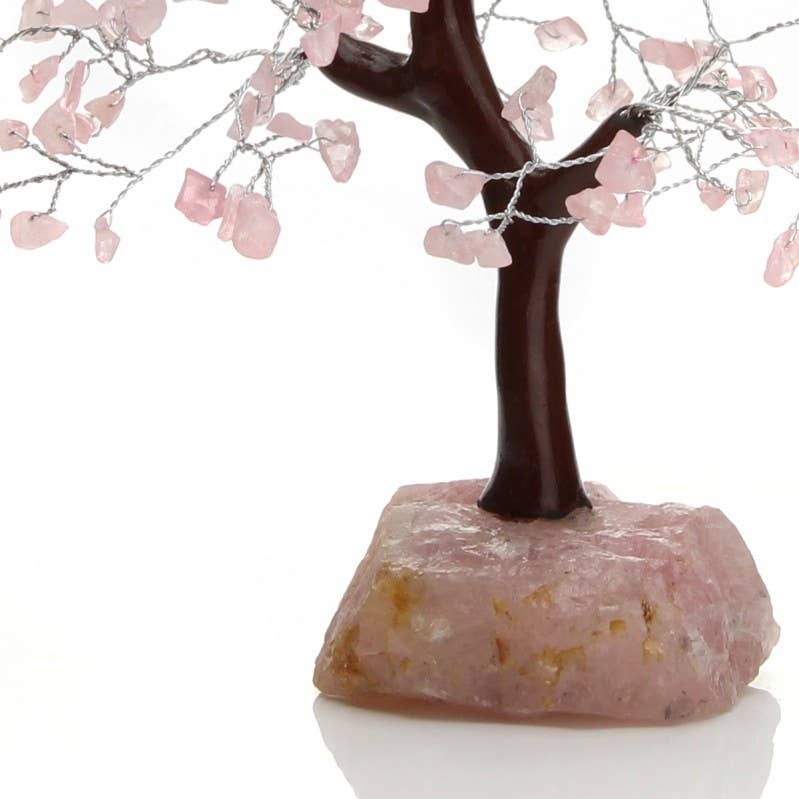 UniArt - Wholesale Ornament - 200-chip tree with natural stone base1