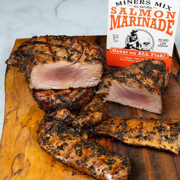 Miners Mix - Venta al por mayor Adobo - Paquete de 2 marinadas de salmón
