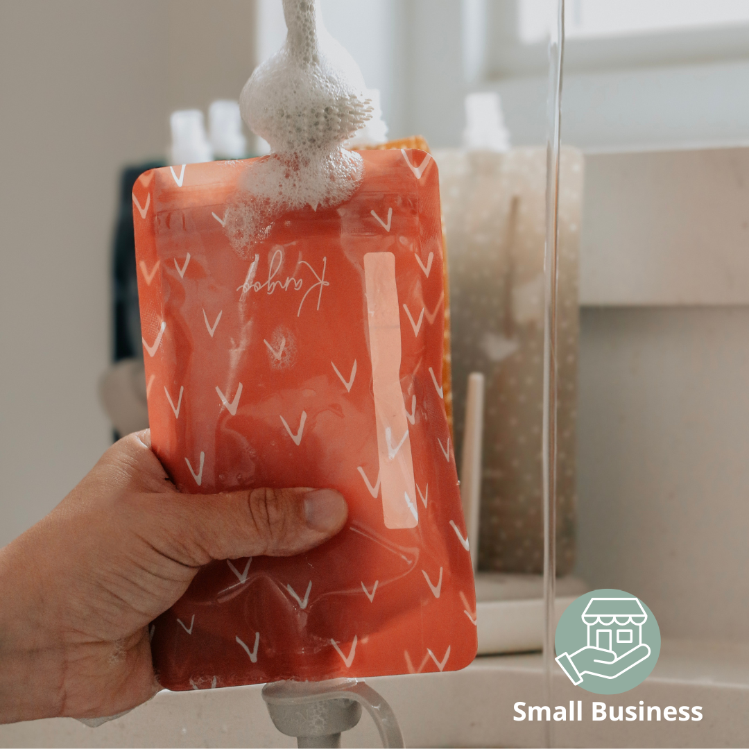 Kangoo et cie - Vente Sachet de conservation/film alimentaire - Pochettes réutilisables pour aliments pour bébés - Pochettes de stockage à presser 6x BOHO5