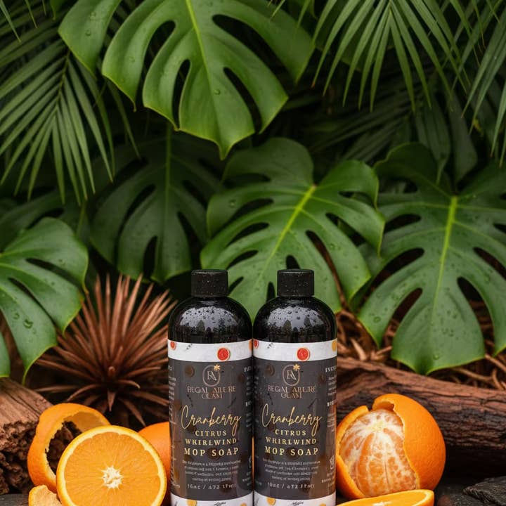 Cranberry Citrus Whirlwind Mop Soap for wholesale by Regal Allure Glam