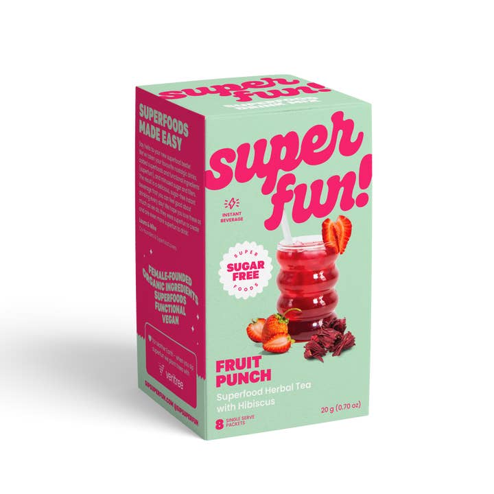 Tealish - Wholesale Powdered Health Drink - superfun! Fruit Punch Superfood Iced Tea