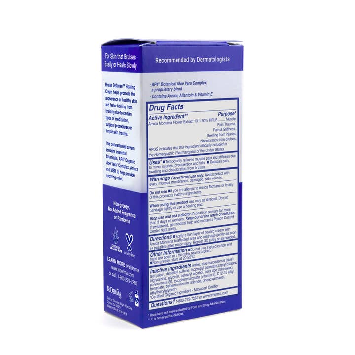 TriDerma MD - Wholesale Healing Salve/Balm/Cream - Diabetics Bruise Defense Healing Cream