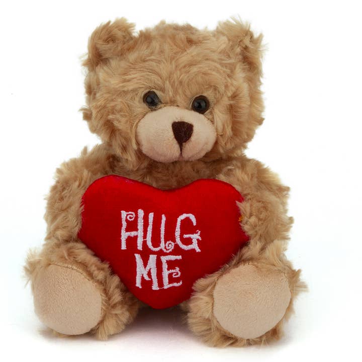 Plushland - Wholesale Stuffed/Plush Toy - Kids & Baby - 6″ & 9″ Valentine Teddy Bear | Bear Holding Hug Me Heart