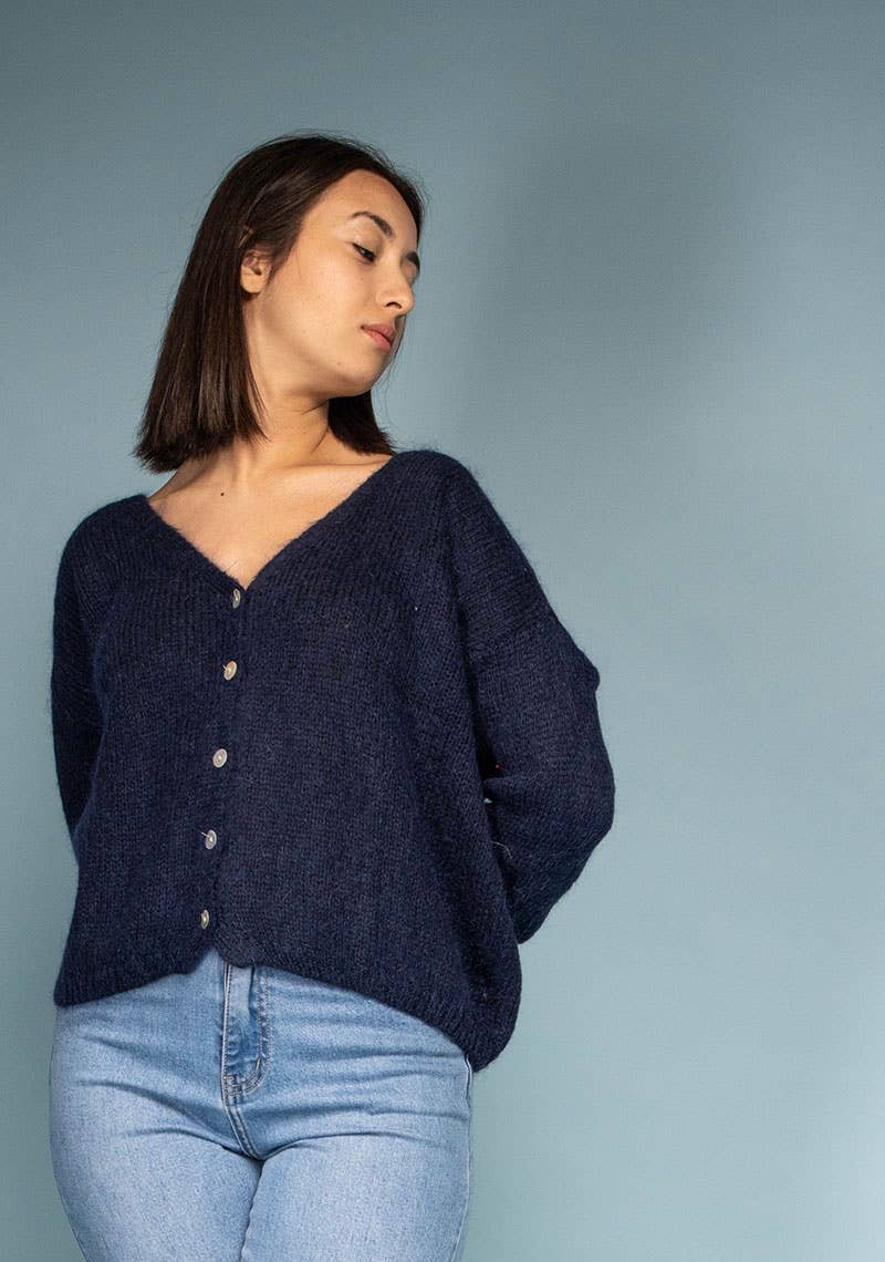 LINEN & COTTON HOUSE – Großhandel Jacke – Damen – 8561 JACKE AUS MOHAIRWOLLE, HERGESTELLT IN ITALIEN28