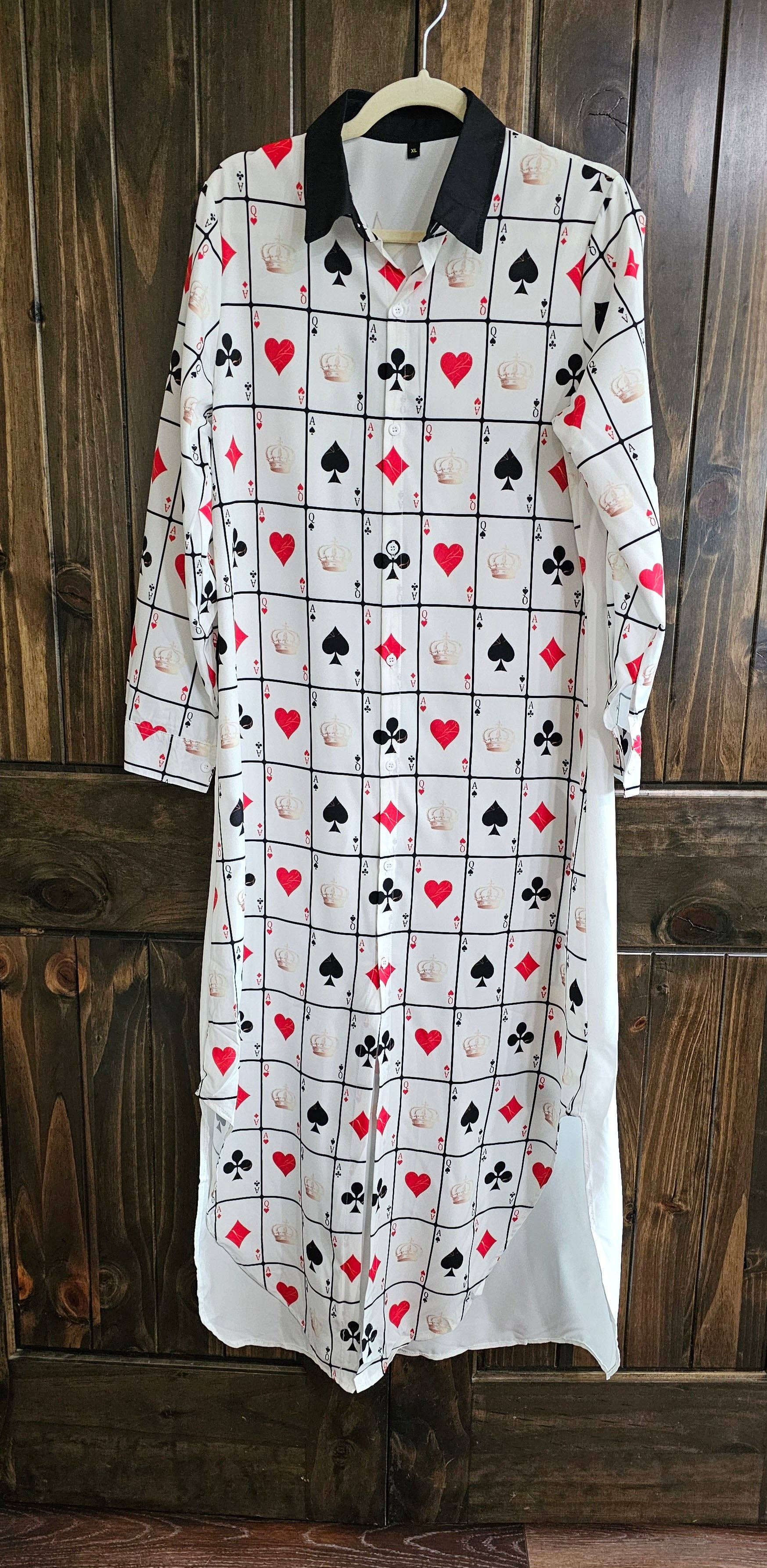 White Viva Las Vegas Rodeo Women's Western Duster Dress for wholesale on Faire10