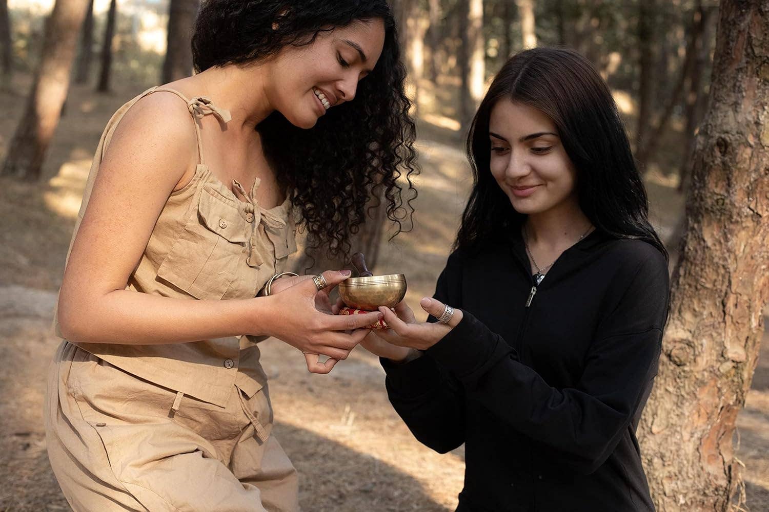 VIGOR - Wholesale Meditation Supplies - Tibetan Singing Bowl Set Handmade Meditation5