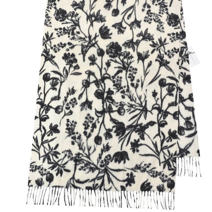 Funkyrel® Atzbranding Limited - Wholesale Scarf - Women's - Scravii - Floral Winter Scarf