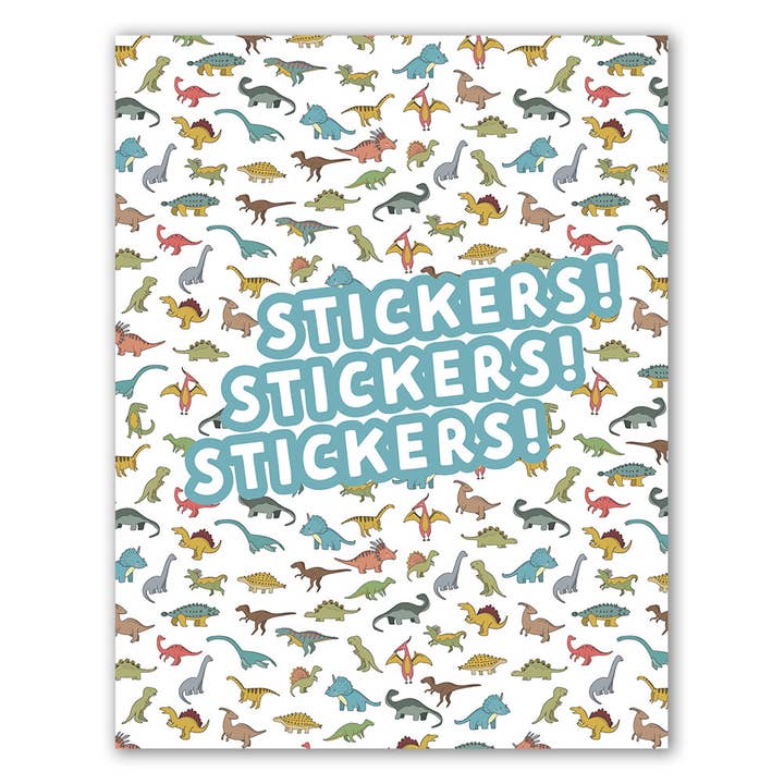 Dinosaurs Blank Sticker Album for wholesale by Sticker Planet