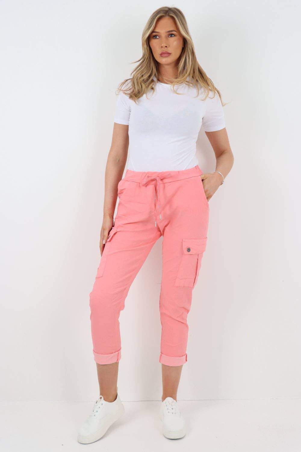 Miss Bold - Wholesale Pants - Women's - Italian Cargo Magic Trousers6