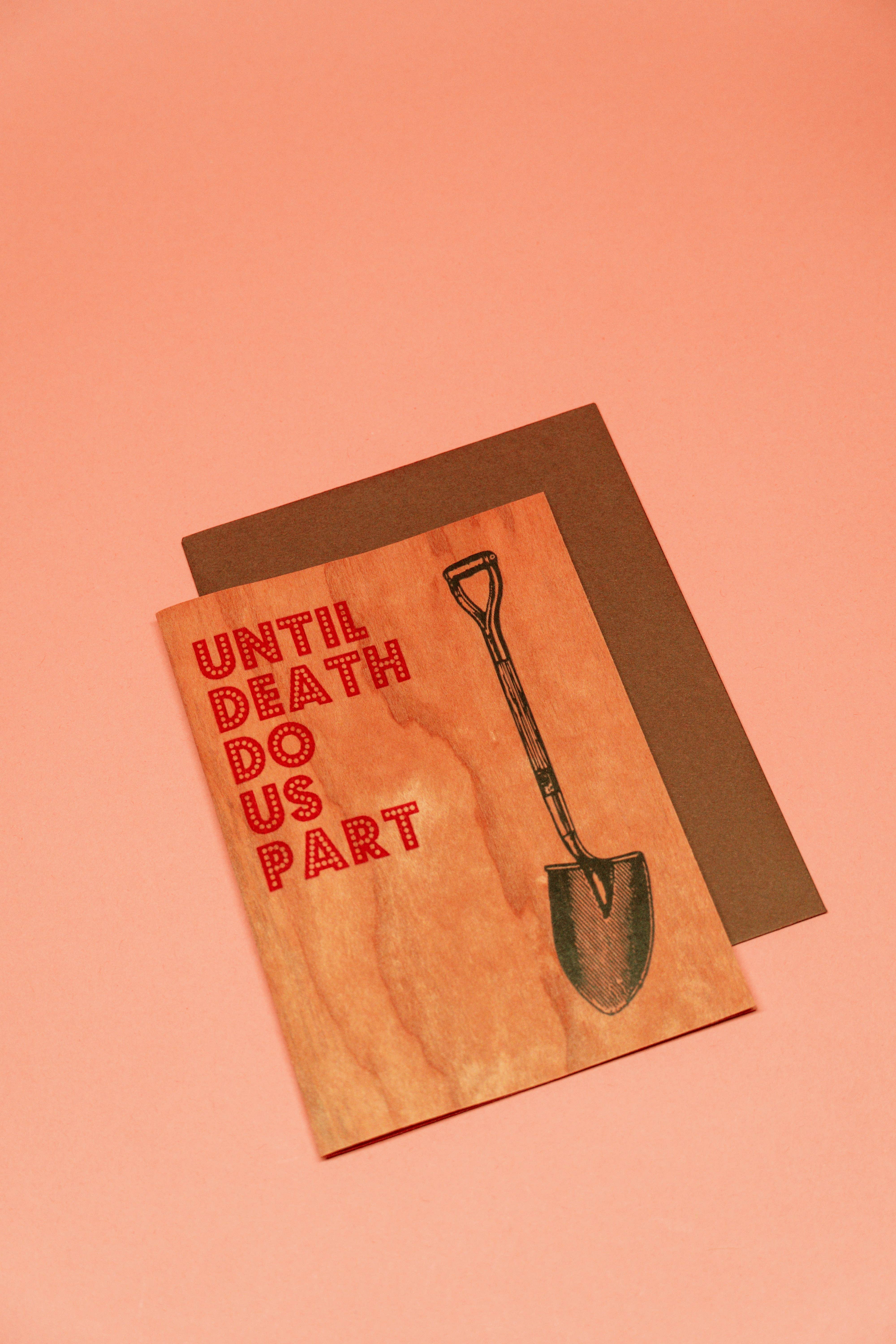 Spitfire Girl – wholesale Everyday greeting card – Wood Folding Card - Until Death1