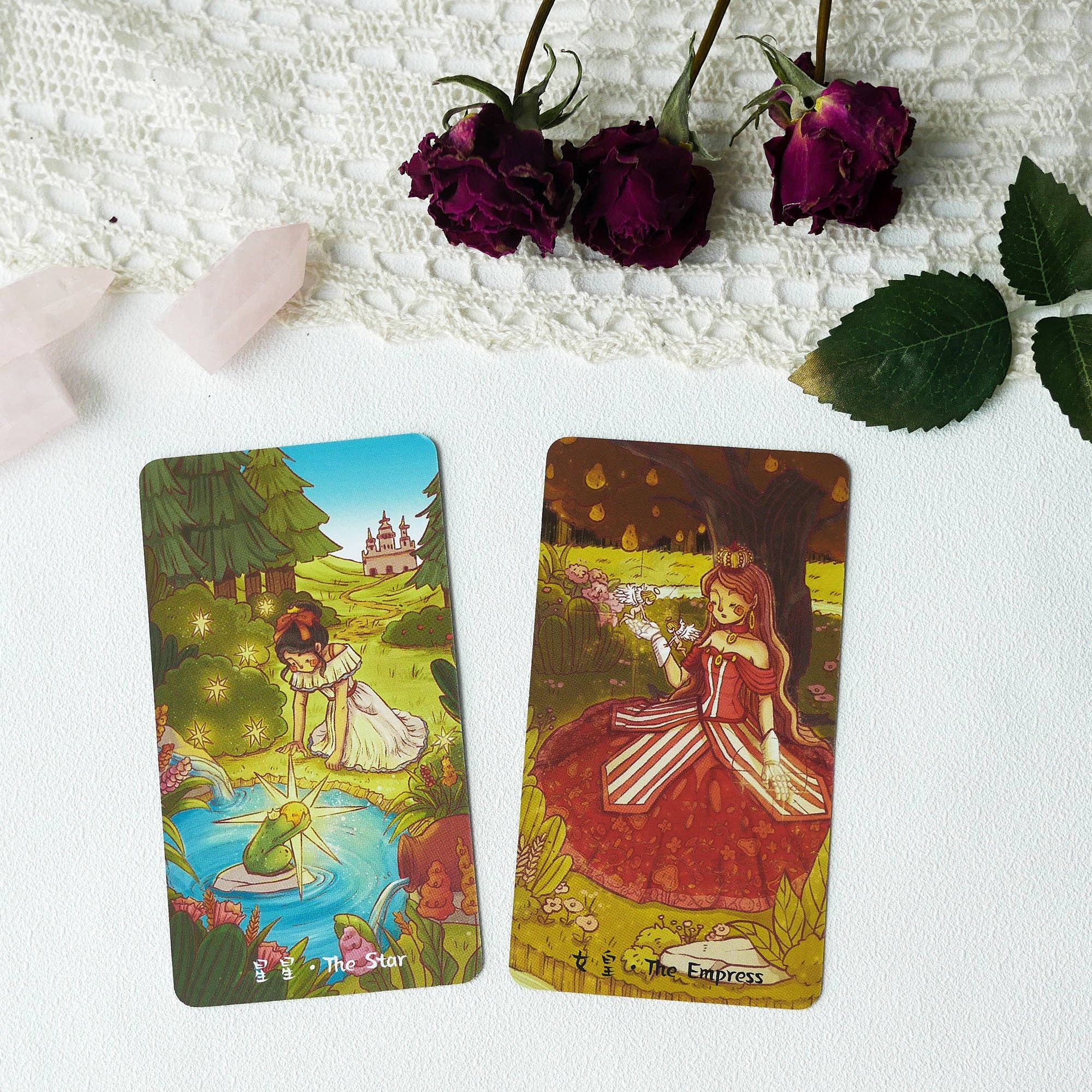 Vermilion Collection - Wholesale Tarot Cards - The Land of Stories Tarot3