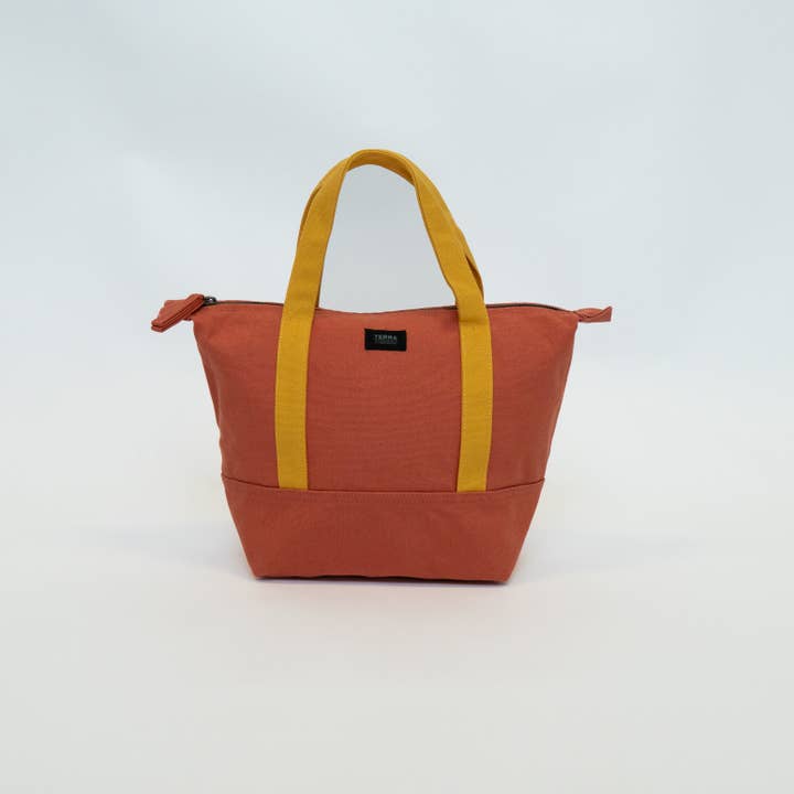 Mini Canvas Tote Bag for wholesale by Terra Thread