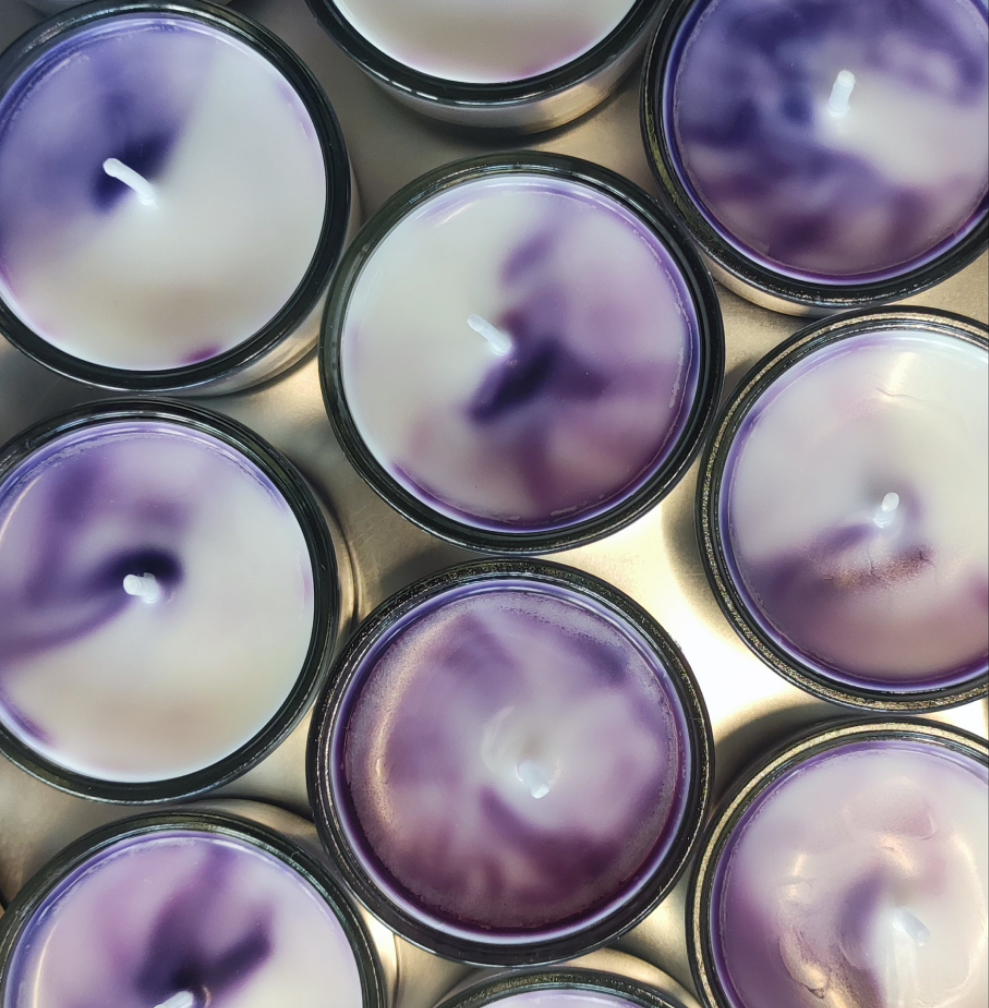 mysoy‎® Duftkerzen-Manufaktur - Vendita all'ingrosso Candele a lumino - Set di 3 lumini effetto fatti a mano | Tester di candele profumate29