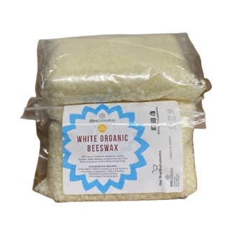 Granulés de cire d'abeille blanche et jaune, 100% pure naturelle biologique pour la vente par AfroCosmetics & Culture