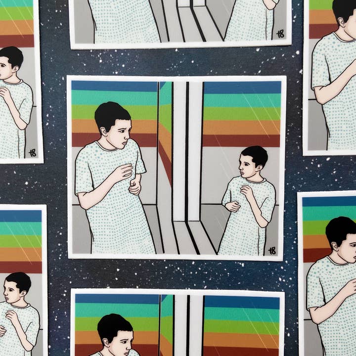 The Red Swan Shop – Großhandel Aufkleber – Vinyl-Aufkleber - Eleven at Hawkins Lab - Stranger Things1