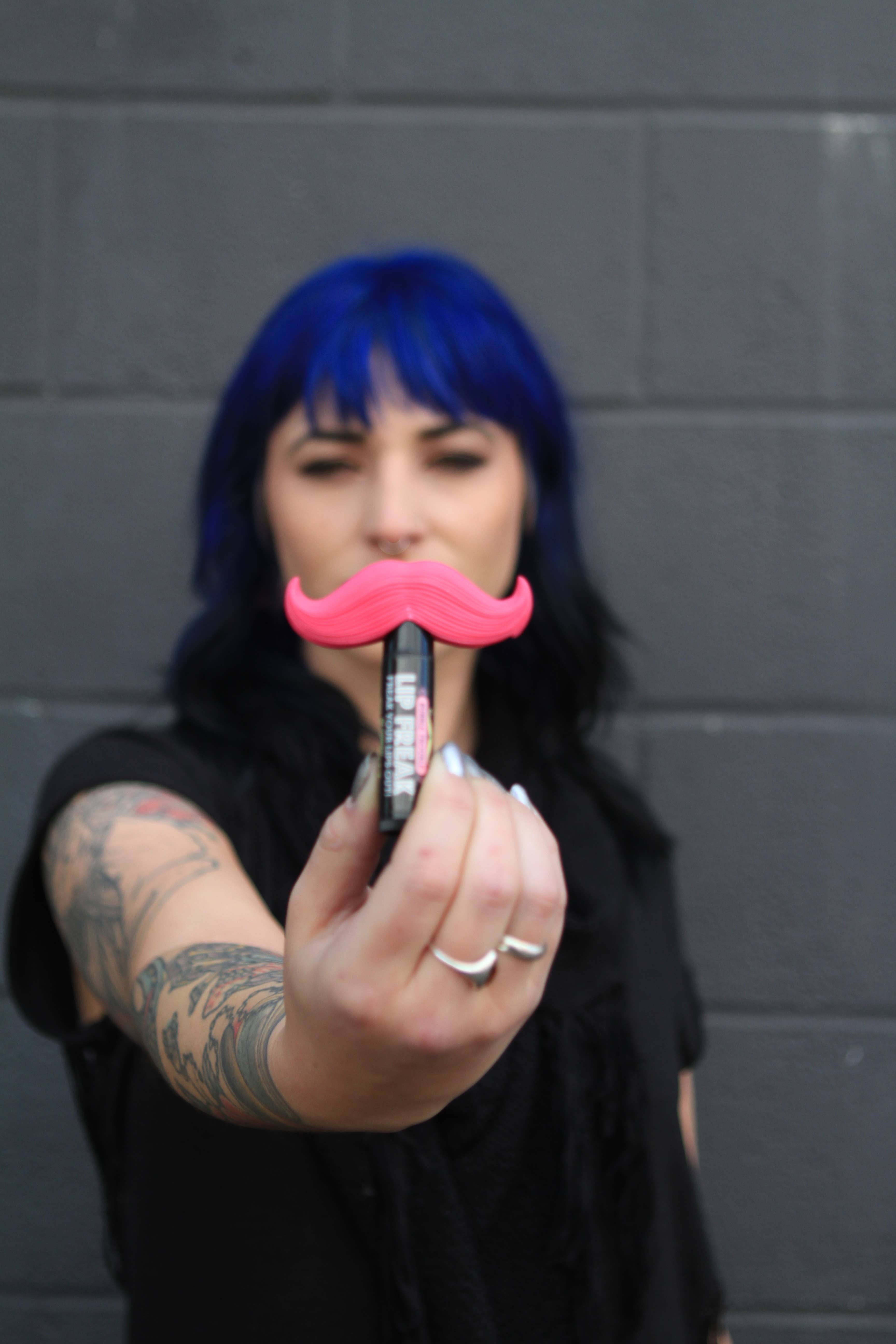 Doctor Lip Bang's - Wholesale Lip Balm - Mustache Lip Balm Tube Topper5