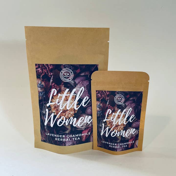 Little Women Inspired - Lavender Chamomile HERBAL TEA for wholesale by NovelTea Bookstore & Gifts