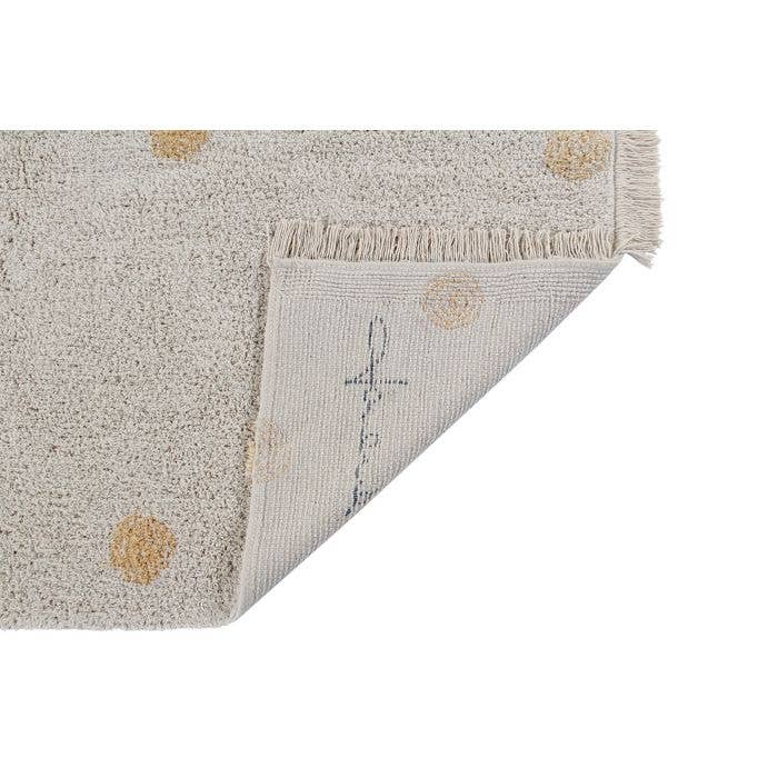 Lorena Canals - Wholesale Area Rug - Kids & Baby - Washable Rug Hippy Dots Natural - Honey