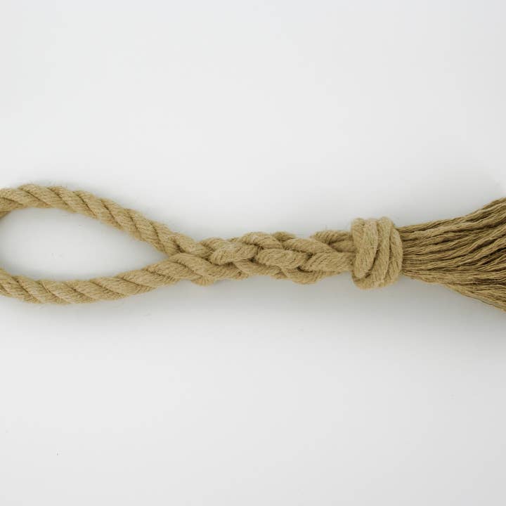 Pawsome Pet Toys - Wholesale Pet rope toy – Dog - Organic dog tug toy handmade from natural hemp rope -2