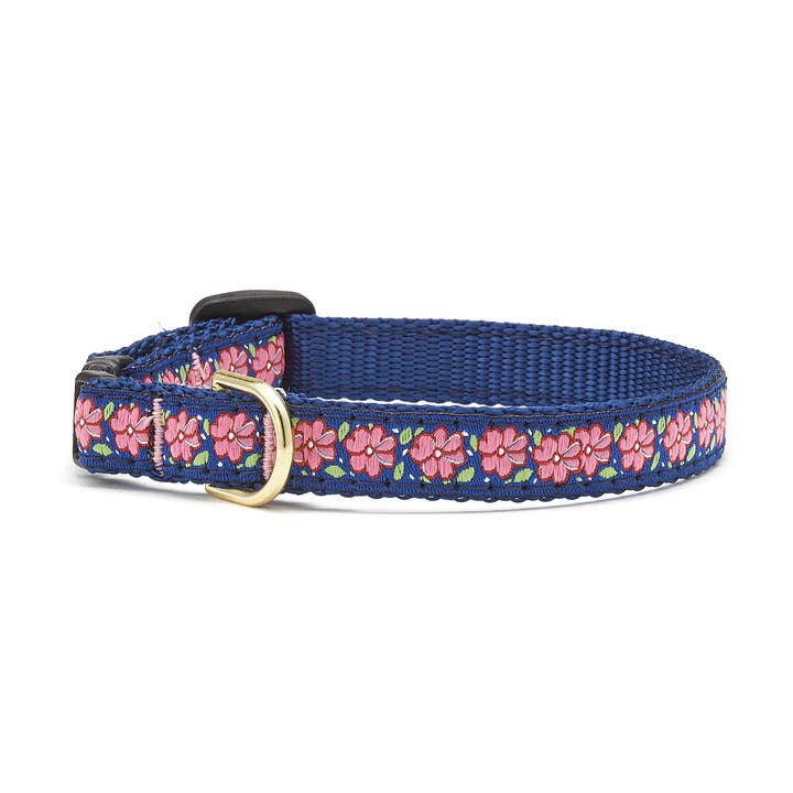 Pink Garden Cat Collar for wholesale by Up Country, Inc.