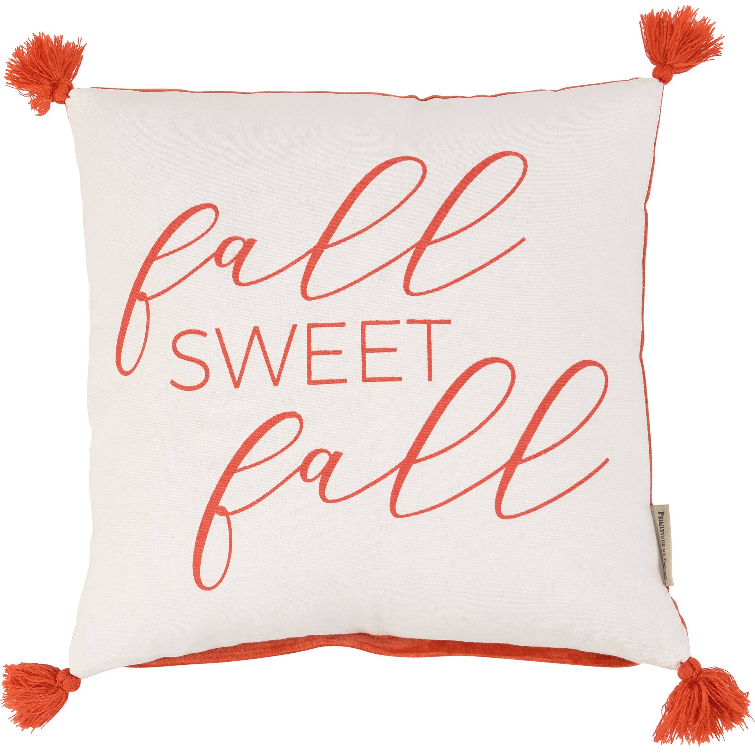 Primitives by Kathy - Wholesale Throw/Decorative Pillow - Orange Fall Sweet Fall Pillow2