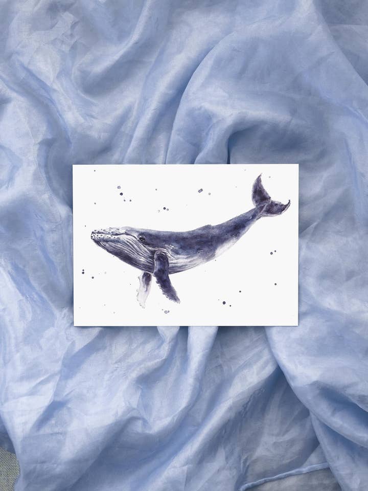 Carte postale Wal pour la vente par Jona Art