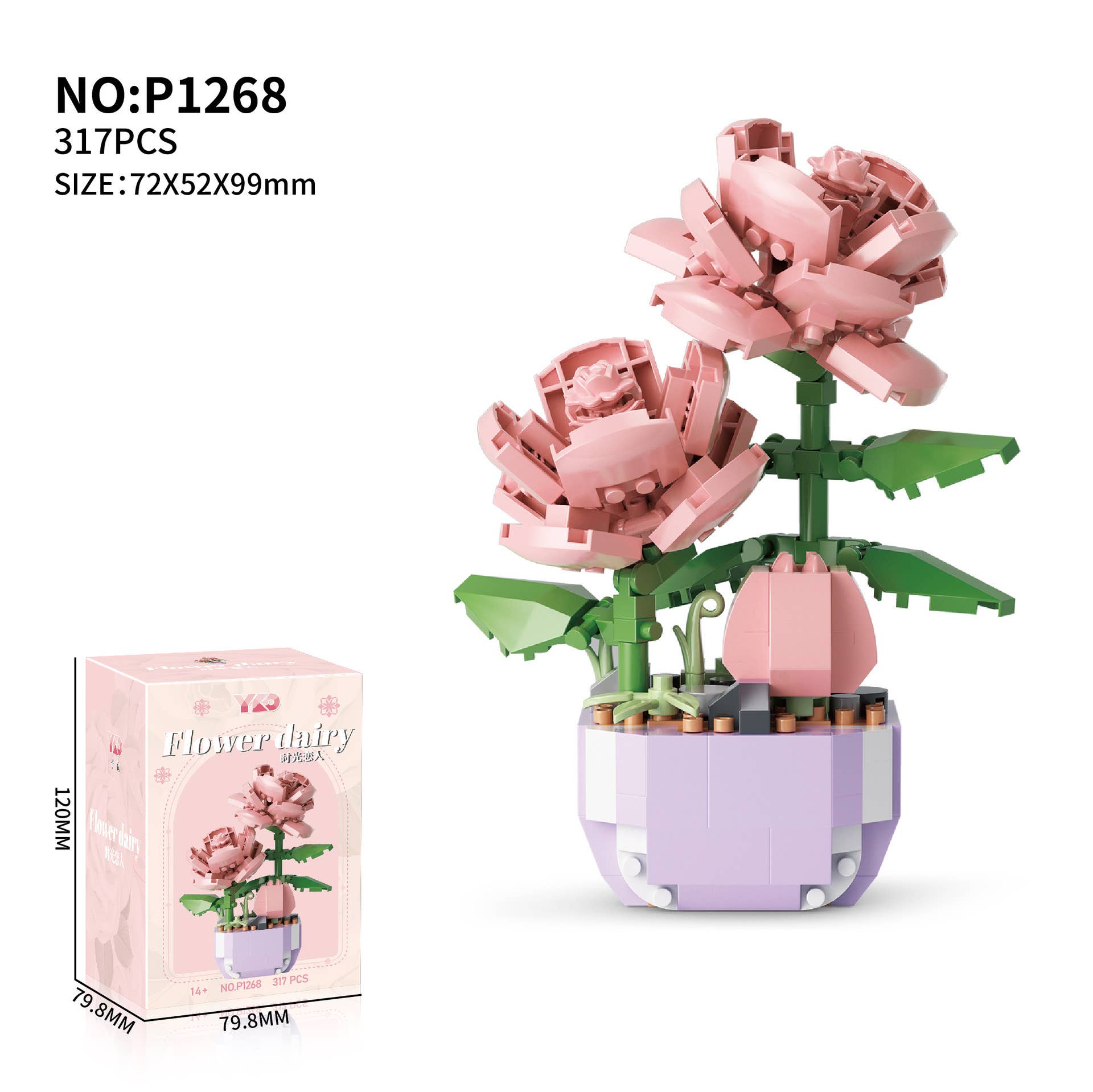 Springer Décor - Wholesale Building Set - Kids - Flower - Plant Legos10