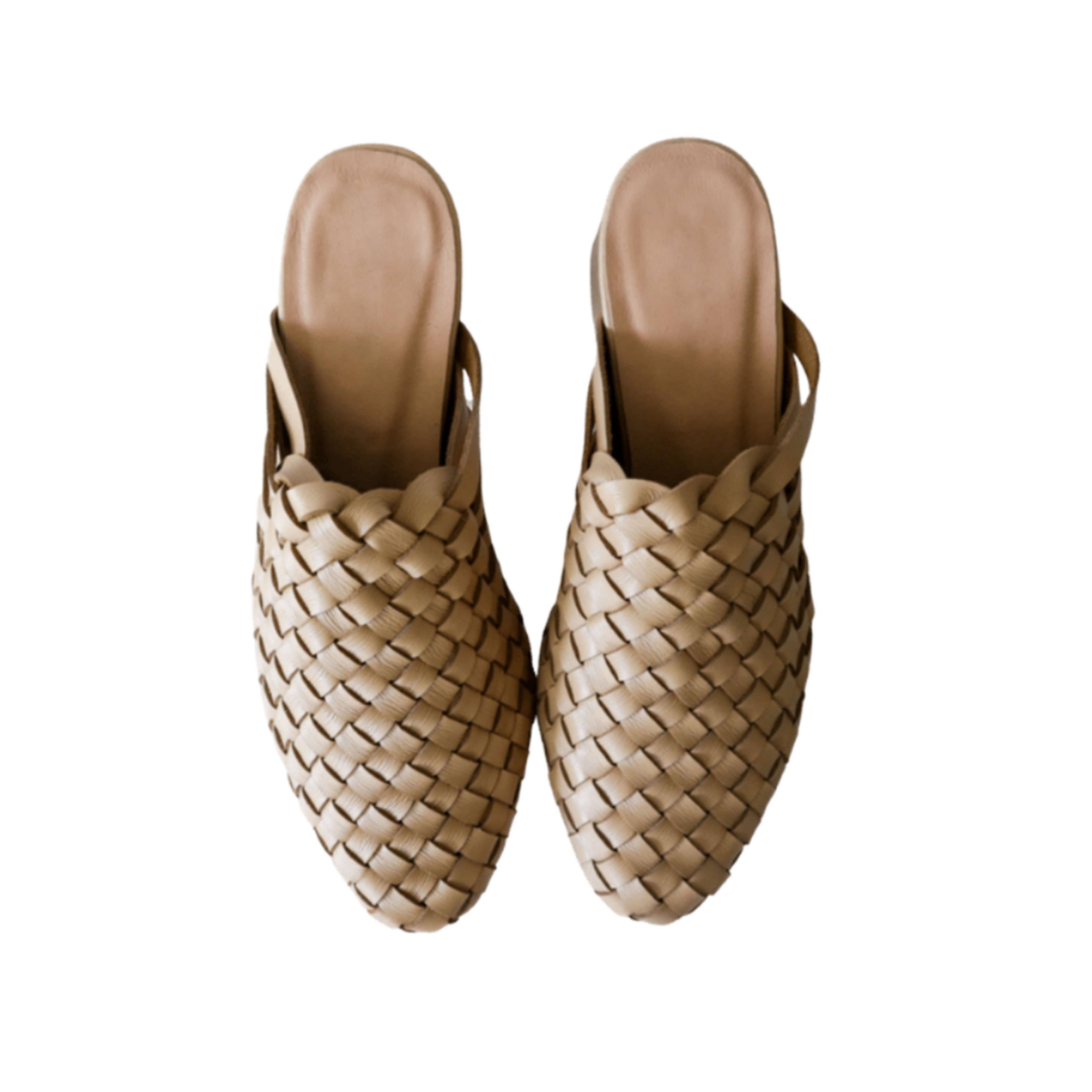 Village Thrive - Wholesale High Heels - Women's - Palma Leather Heeled Mule7