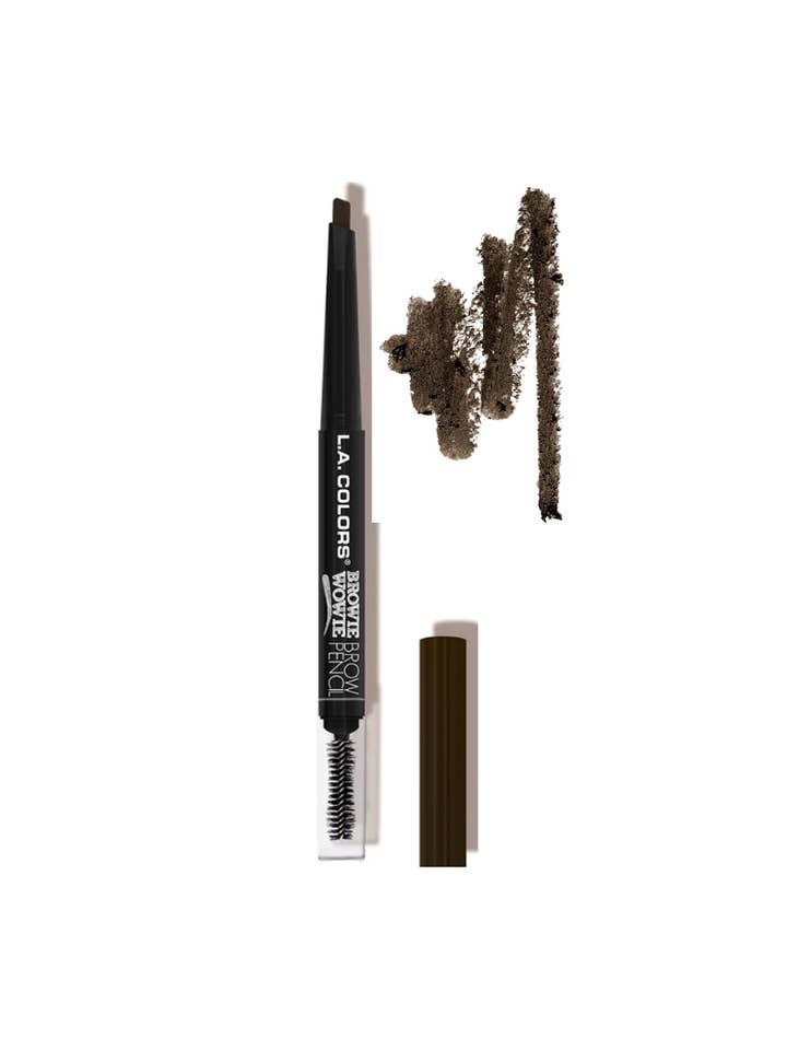 LA Colors CBP405 Medium Brown Browie Wowie Brow Pencil - 3pc for wholesale by PINEAPPLE Beauty
