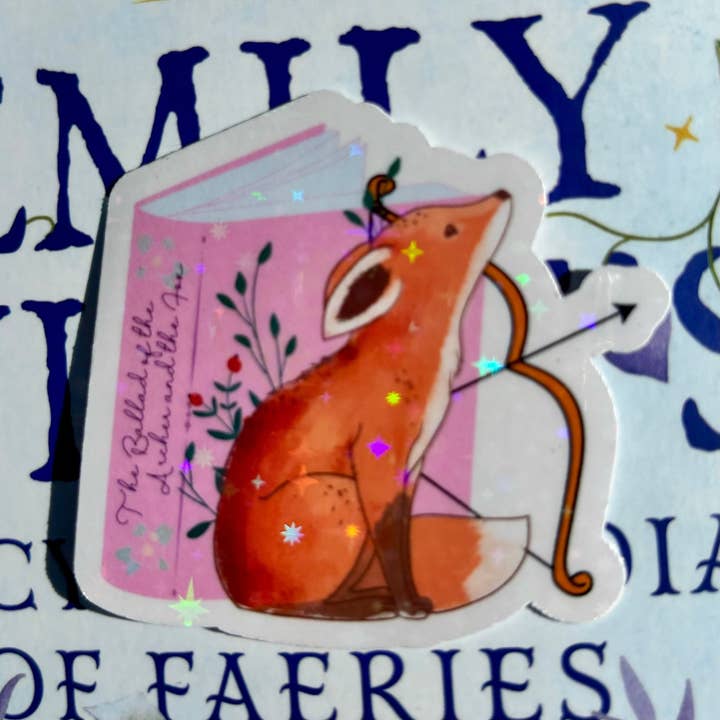 Awfullynerdy.co - Vente Autocollant - Sticker Il était un cœur brisé La ballade de l'archer et du renard3