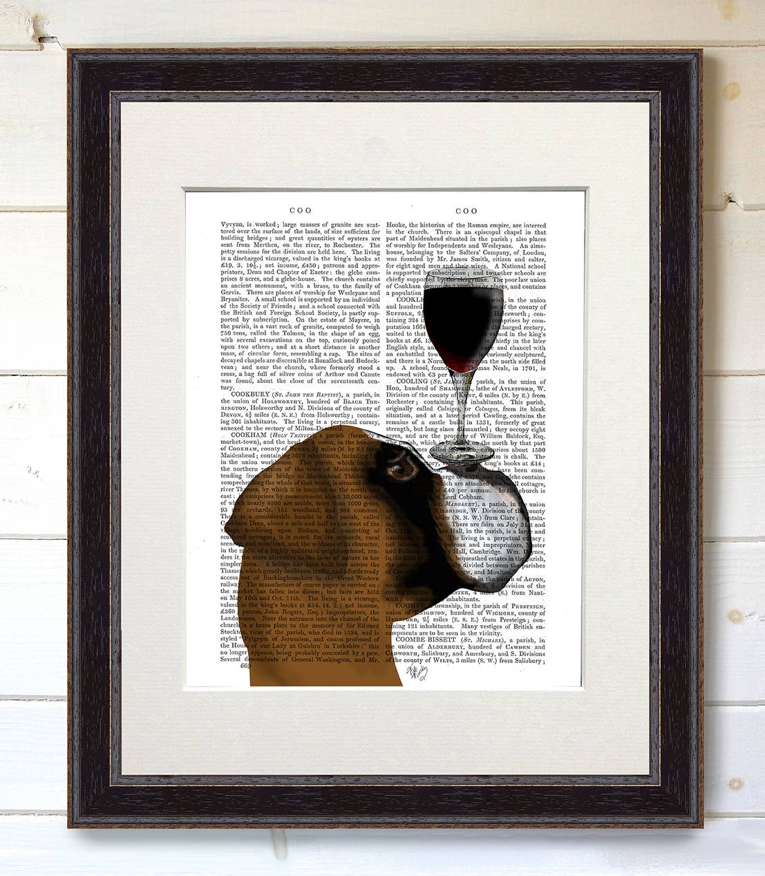 FabFunky Ltd - Wholesale Art Print - Dog Au Vin Boxer, Dog Book Page4